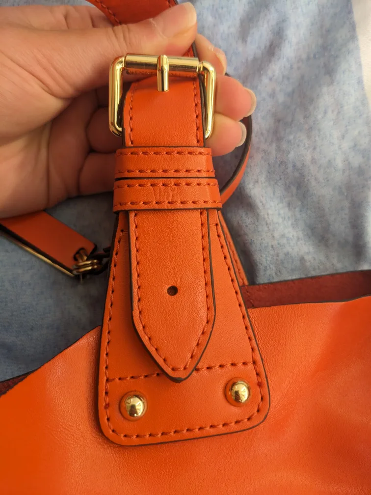 Vince Camuto Orange Shoulder Bag image indicator(3)