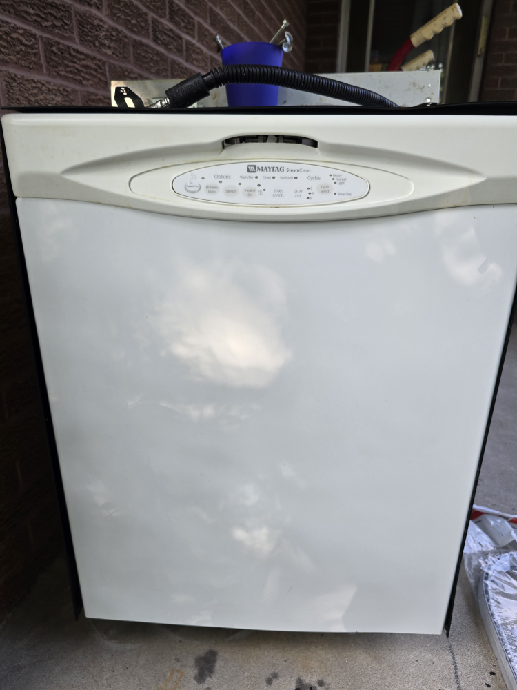 Maytag Dishwasher steam clean