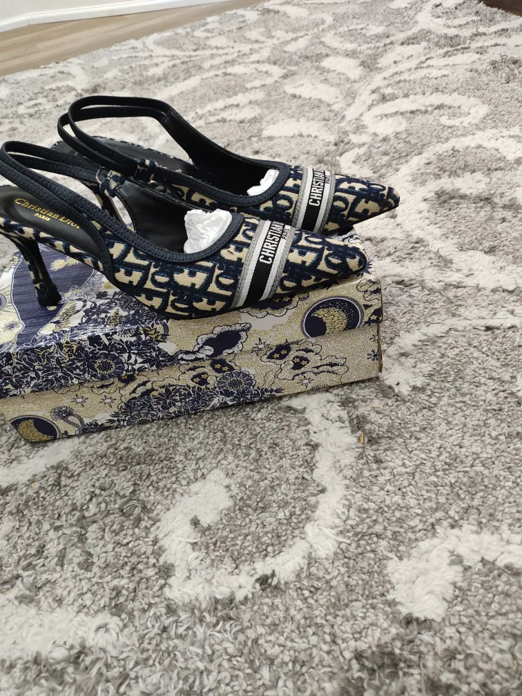 Christian Dior Slingback Heels thumbnail