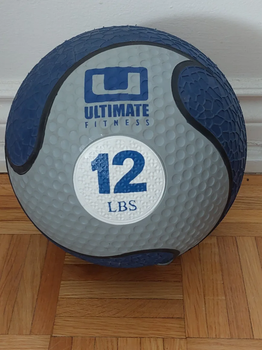 Ultimate Fitness 12 LBS Medicine Ball thumbnail