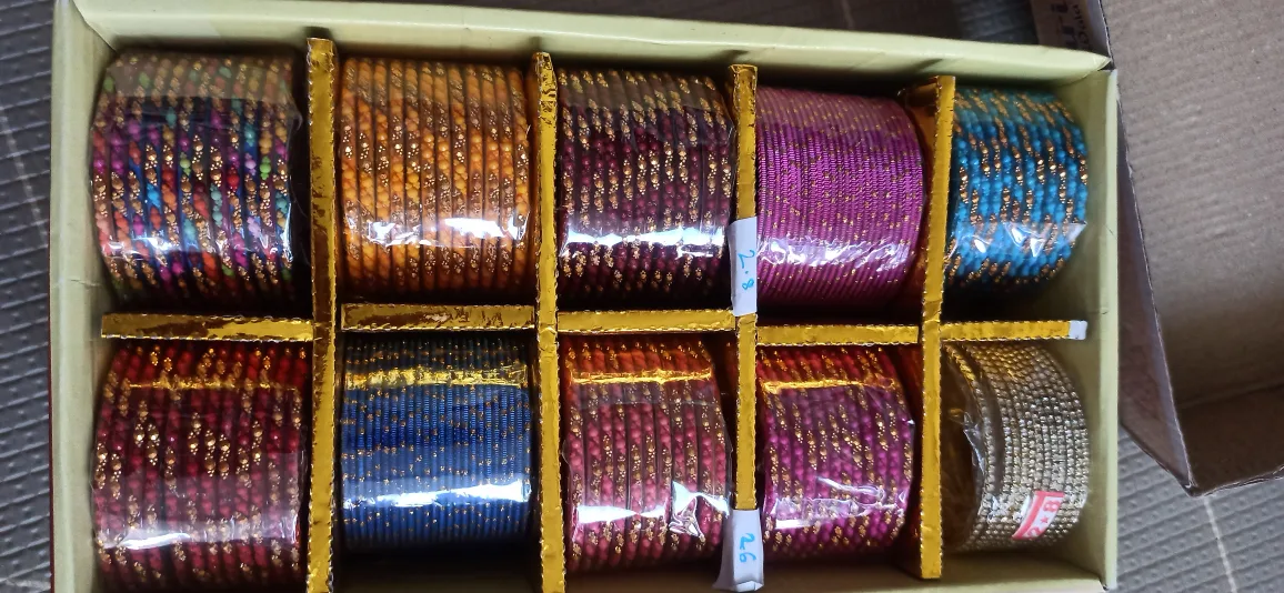 Set of colourful bangles image indicator(2)