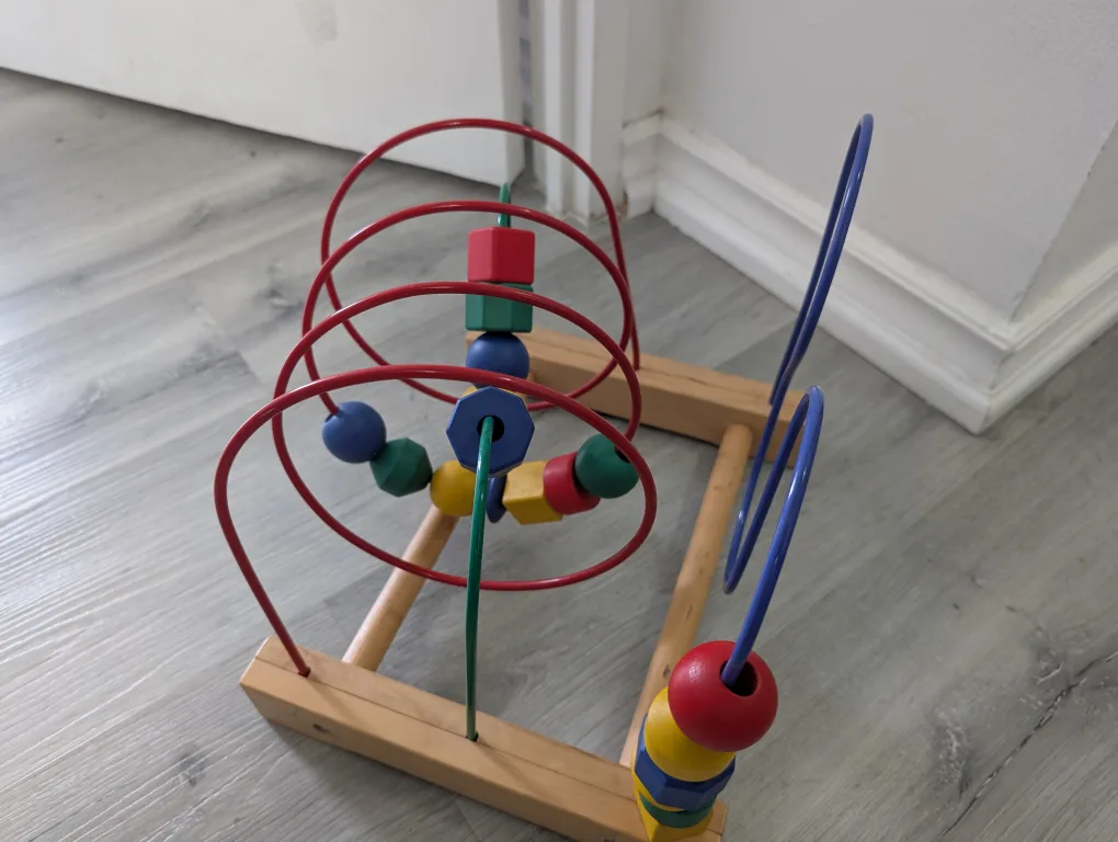 Wooden Bead Maze Toy IKEA image indicator(2)