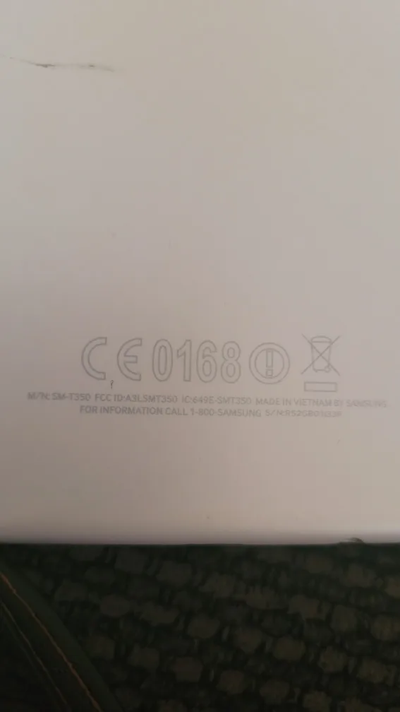 Samsung Galaxy Tab A 8.0 - White image indicator(4)