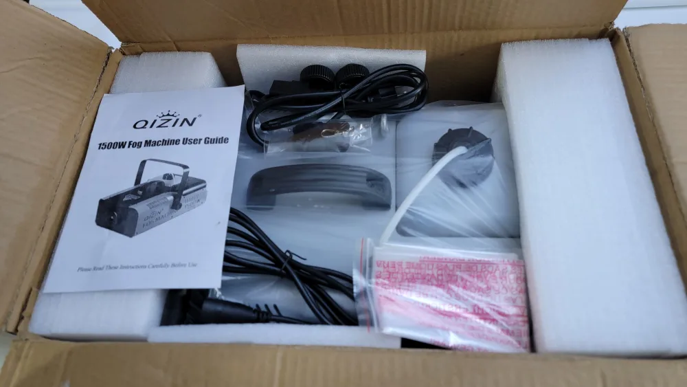 1500W Smoke Fog Machine – Commercial Grade | DJ, Parties image indicator(4)