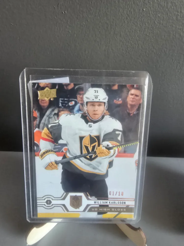 19-20 William Karlsson UD High Gloss 1/10 thumbnail