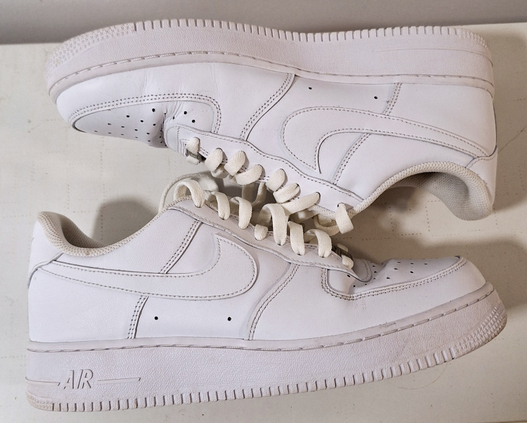 Nike Air Force 1 White US 10 - photo 2