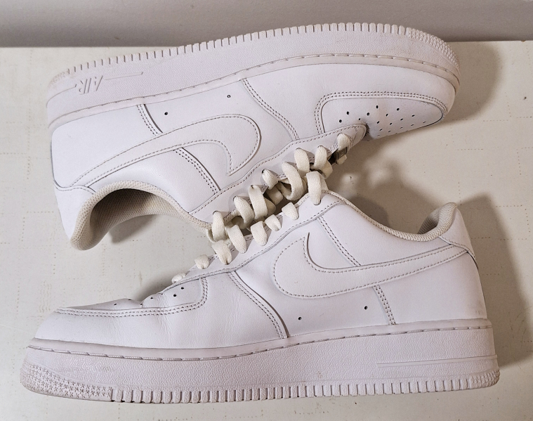 Nike Air Force 1 White US 10 - photo 3