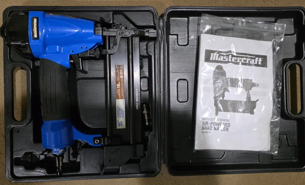 Mastercraft Air Powered Brad Nailer thumbnail