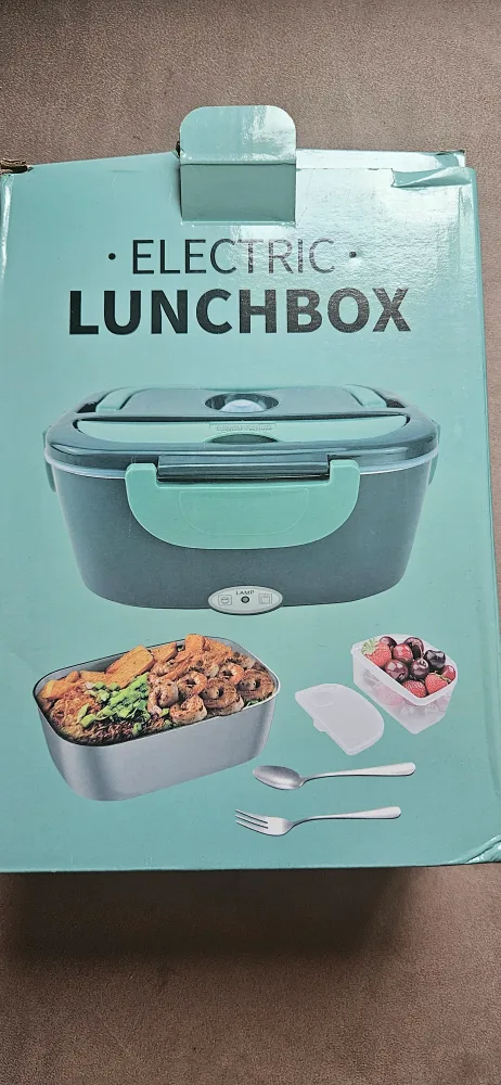 Electric Lunchbox & Portable Juice Cup Set thumbnail