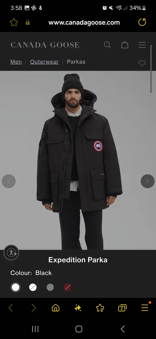 Size M Canada Goose Expedition Parka thumbnail