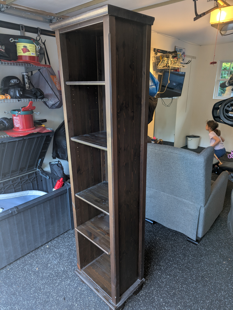 Wooden ikea bookcase - photo 2