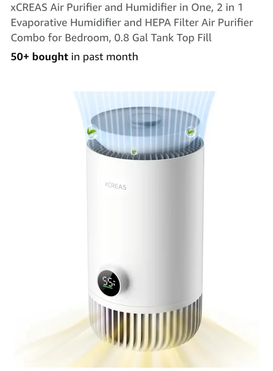 XCREAS Humidifier - 3L Capacity image indicator(8)