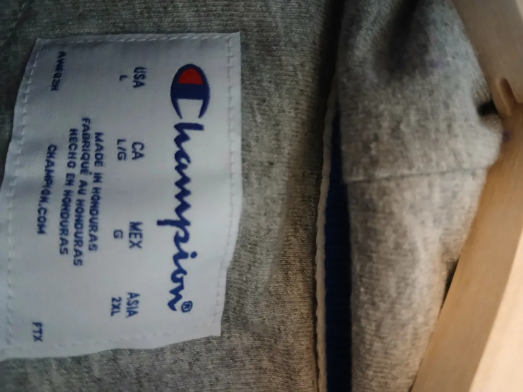 Champion Purple Hoodie - Size L image indicator(2)