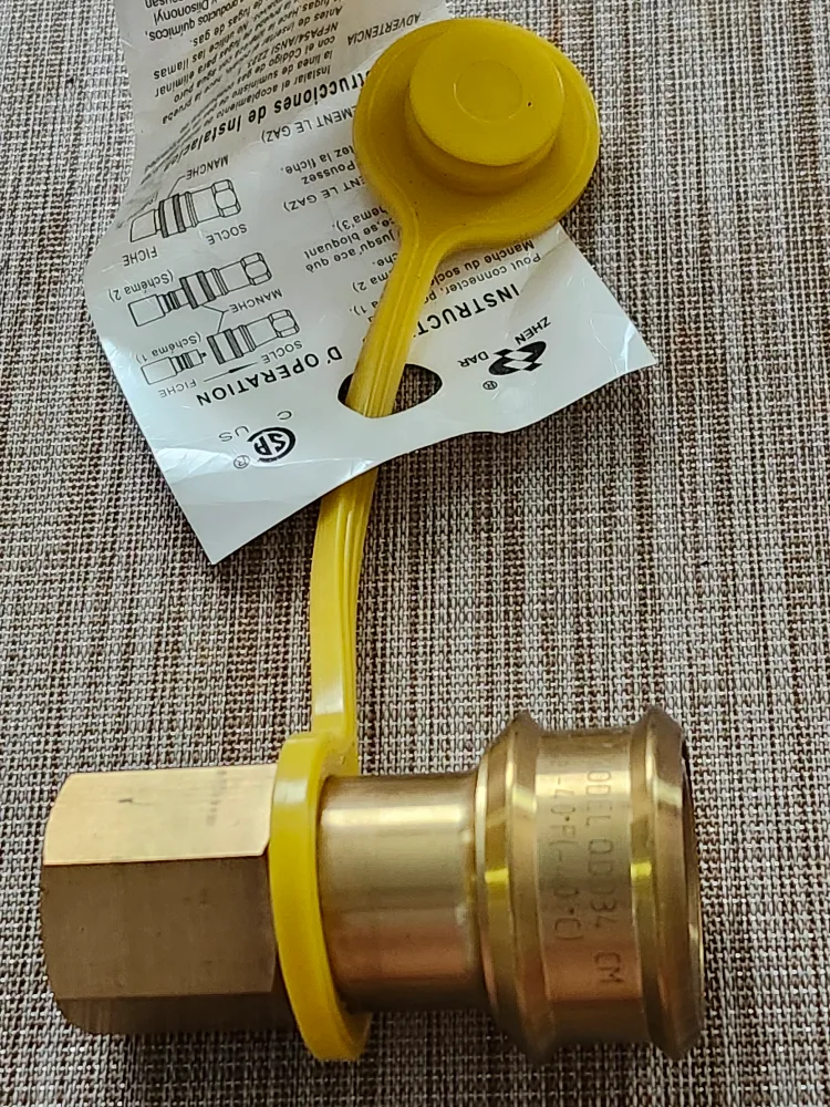 Madol 3/8" QDD+NG Gas Hose 12' Long image indicator(3)