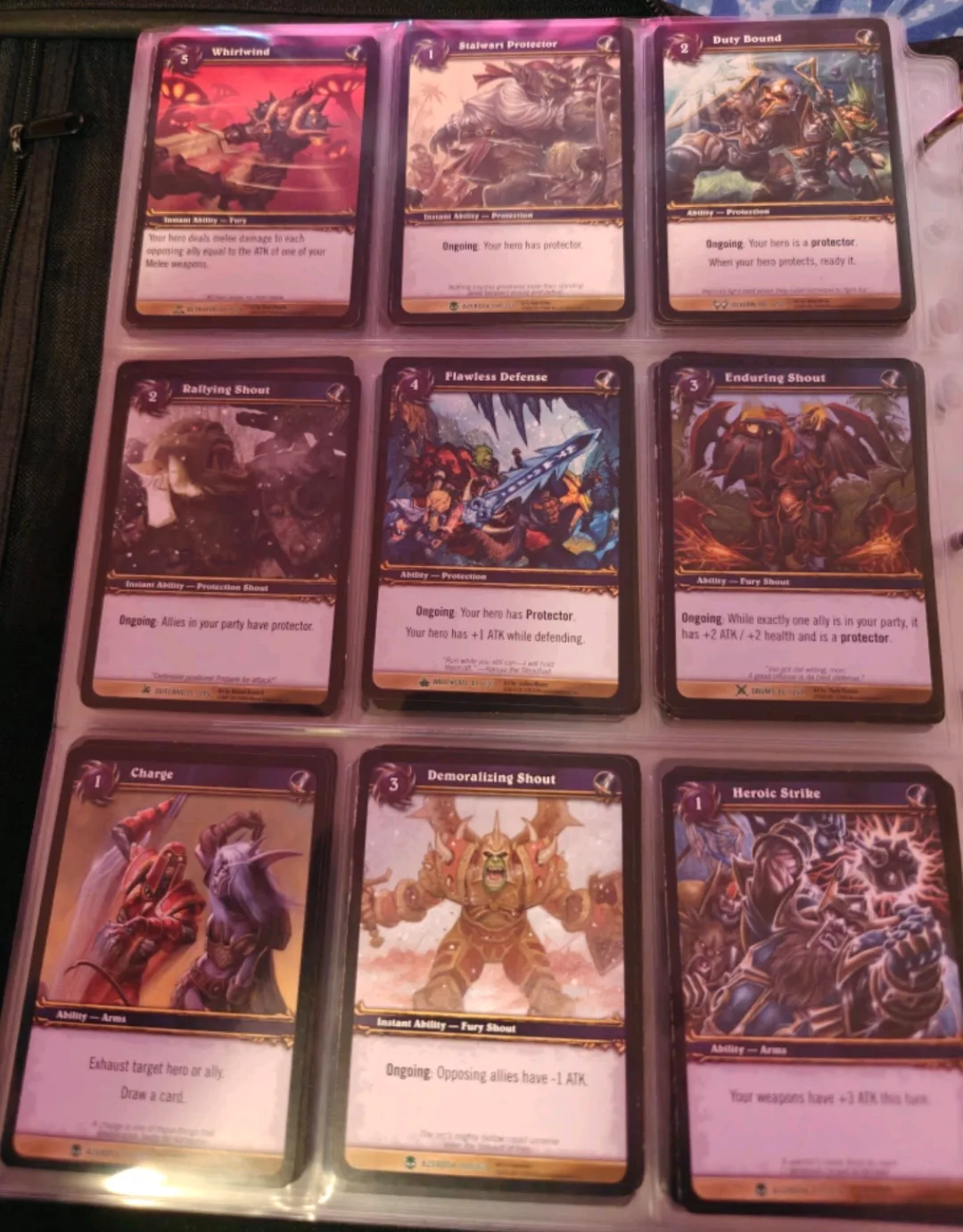 World of Warcraft (Warrior) TCG Cards image indicator(5)