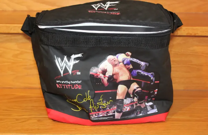 WWF/WWE Attitude Era Stone Cold Steve Austin Lunch Bag thumbnail