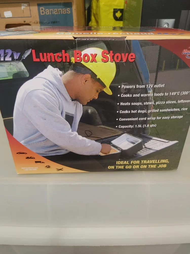 Koolatron 12V Lunch Box Stove - Portable Oven thumbnail