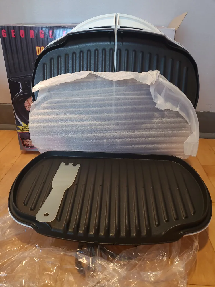 George Foreman Double Knockout Grill - New! image indicator(3)