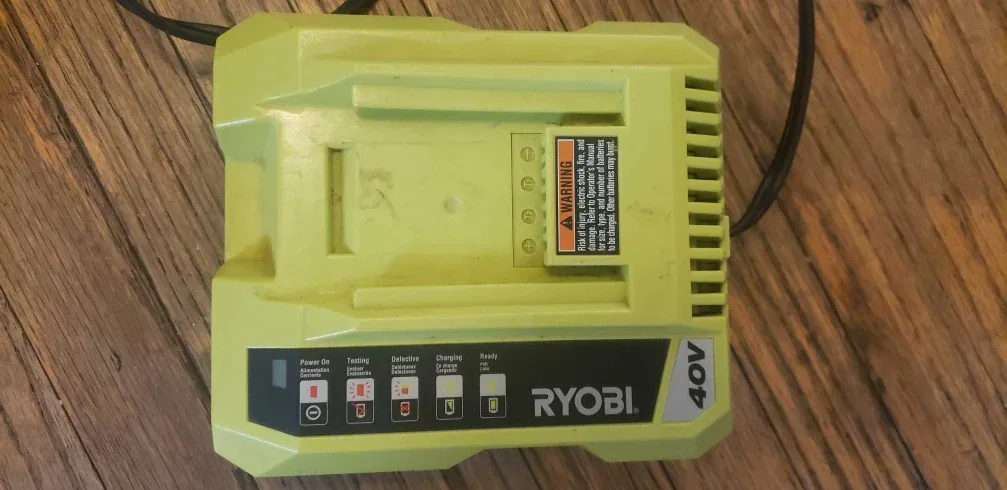 Ryobi 40V Battery Charger OP401 thumbnail