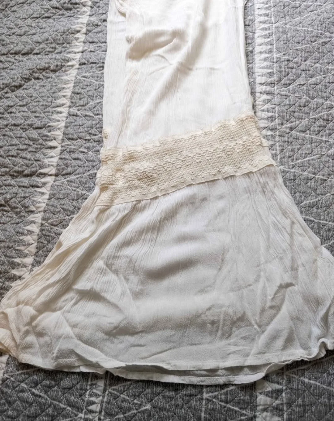 Linen & Lace flare leg summer pants ~ Petunia image indicator(6)