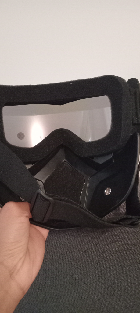 Black Motorcycle Goggles Mask - photo 2