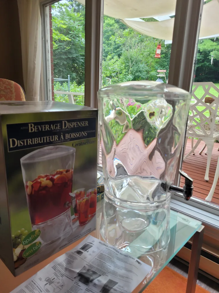 New CreativeWare 3-Gallon Beverage Dispenser image indicator(2)