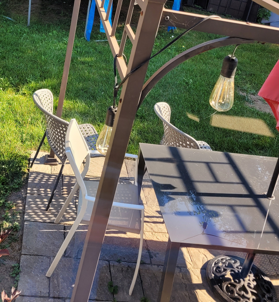 Table, outdoors/indoors, Umbrella/Stand - photo 5