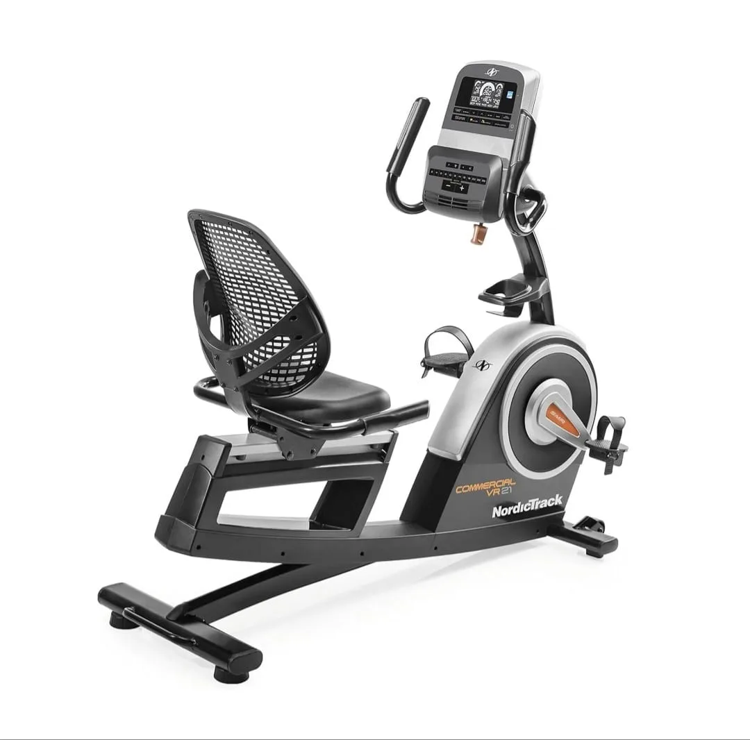 NordicTrack Commercial VR21 Recumbent Bike - New! thumbnail