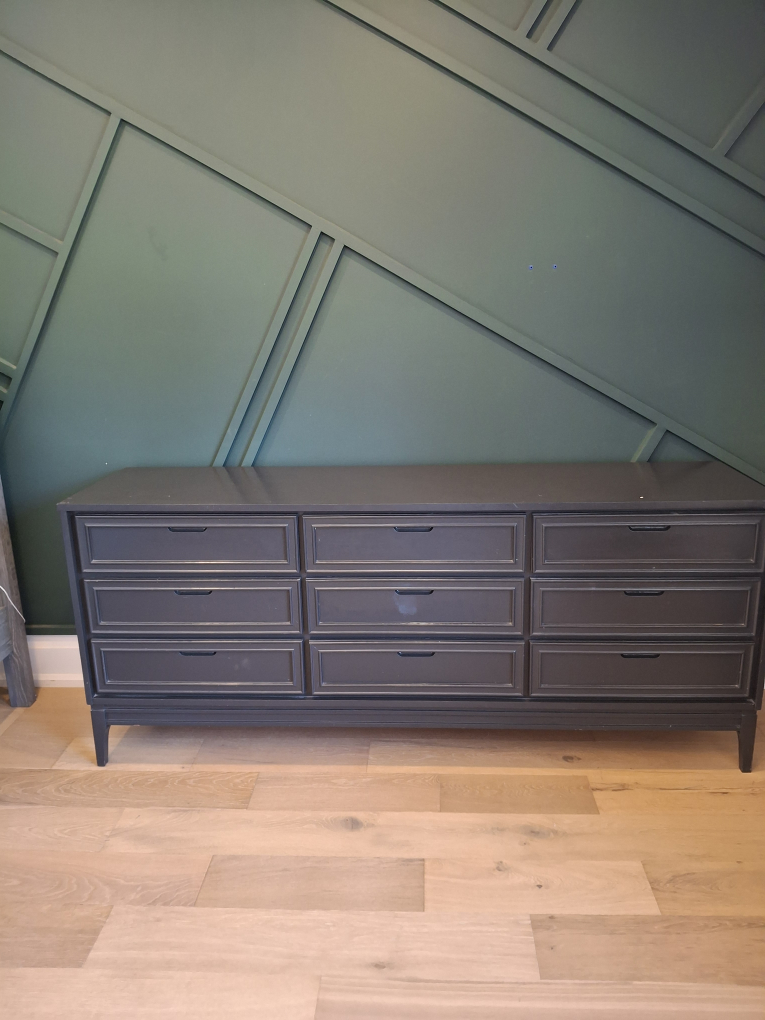 Dark Grey/Black   9-Drawer Dresser - photo 5