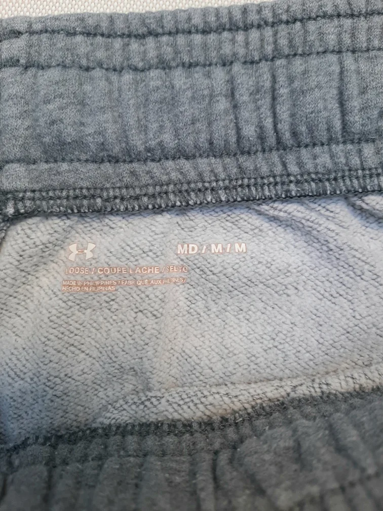 Under Armour Grey Sweatpants - Size M image indicator(3)