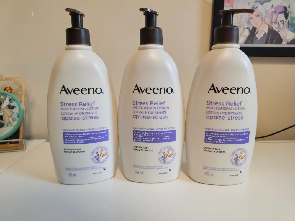 Aveeno Lotion Stress Relief thumbnail