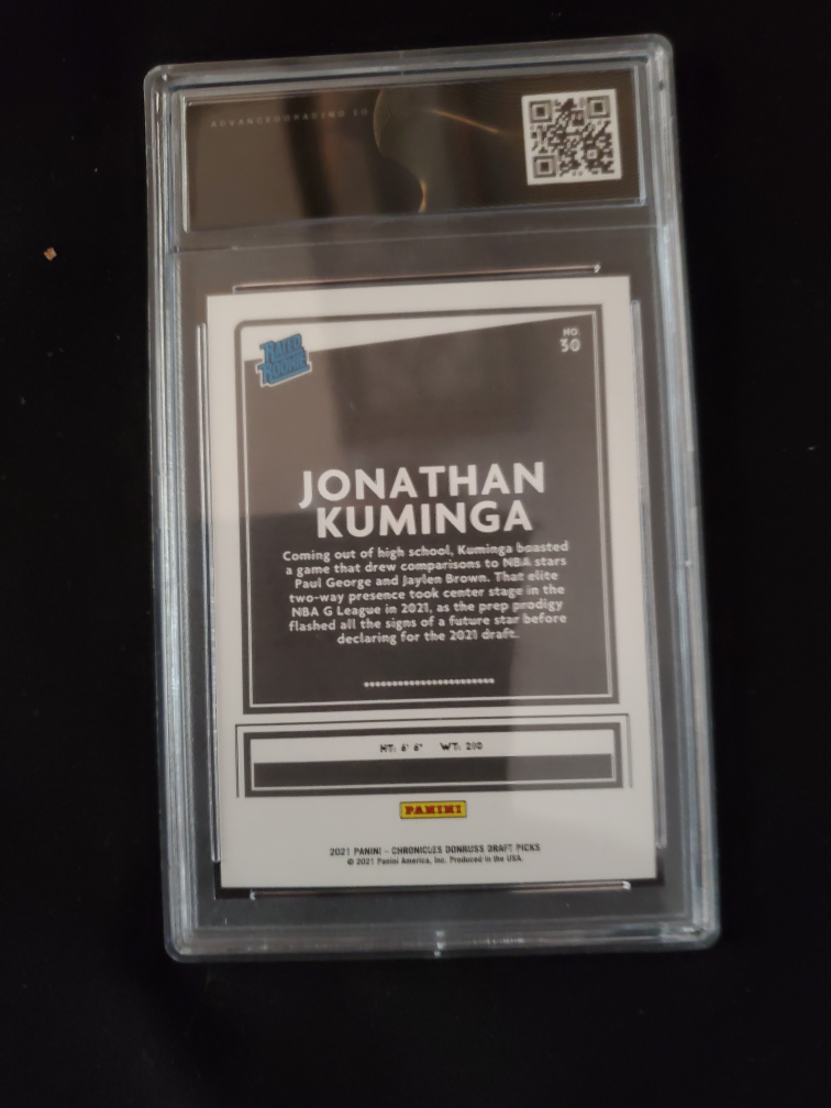 Jonathan Kuminga Rookie Card - Rated Rookie - photo 2