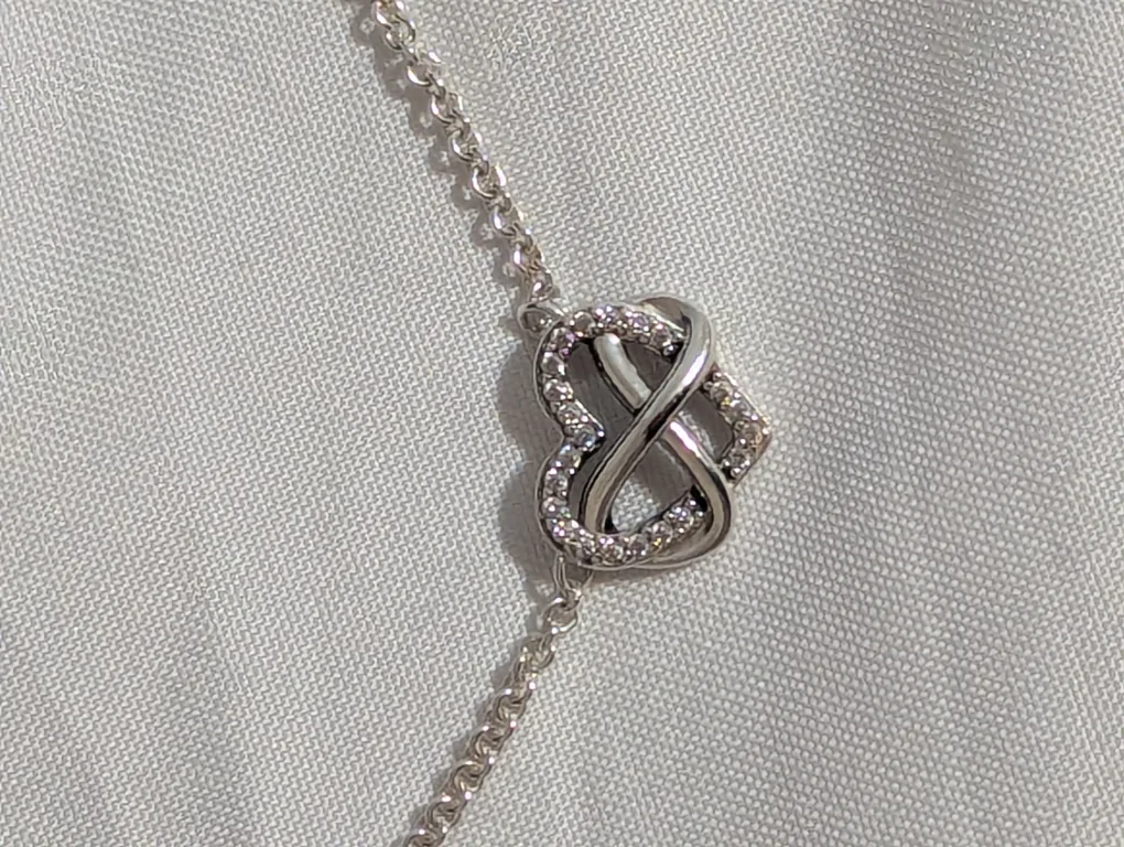 Pandora Silver Necklace, New in Box thumbnail