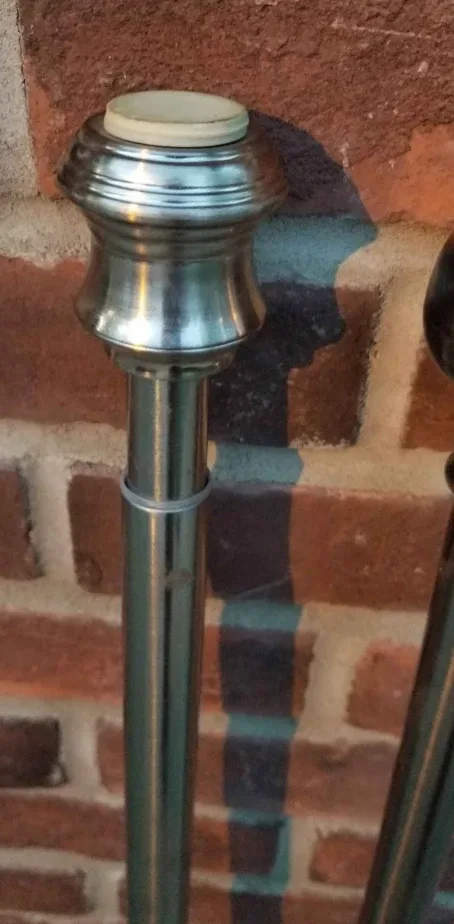 TWO METAL CURTAIN RODS!! image indicator(4)