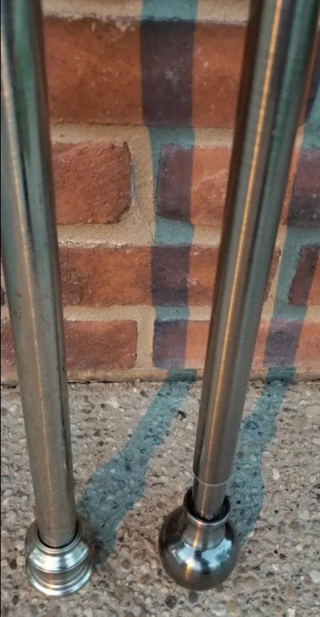 TWO METAL CURTAIN RODS!! image indicator(5)