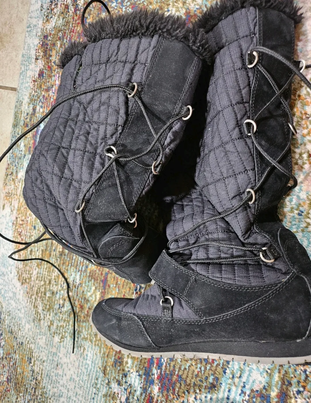 Timberland Black Winter Boots image indicator(4)