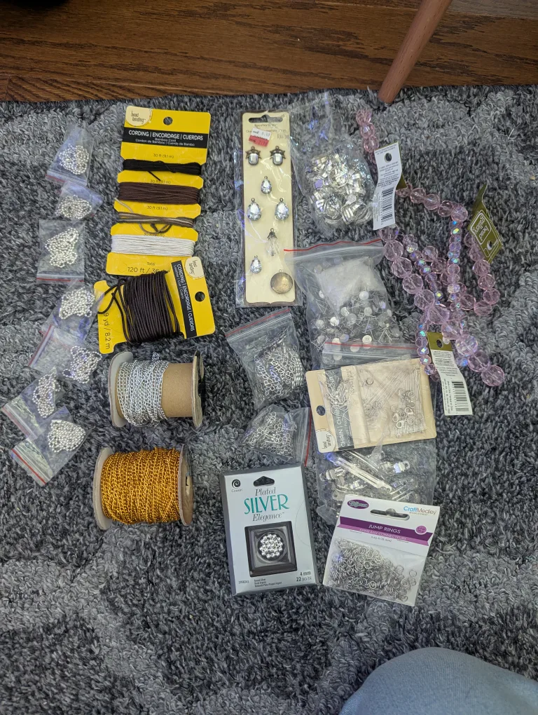 Jewellery Making Supplies - Findings, Charms, Jump Rings thumbnail