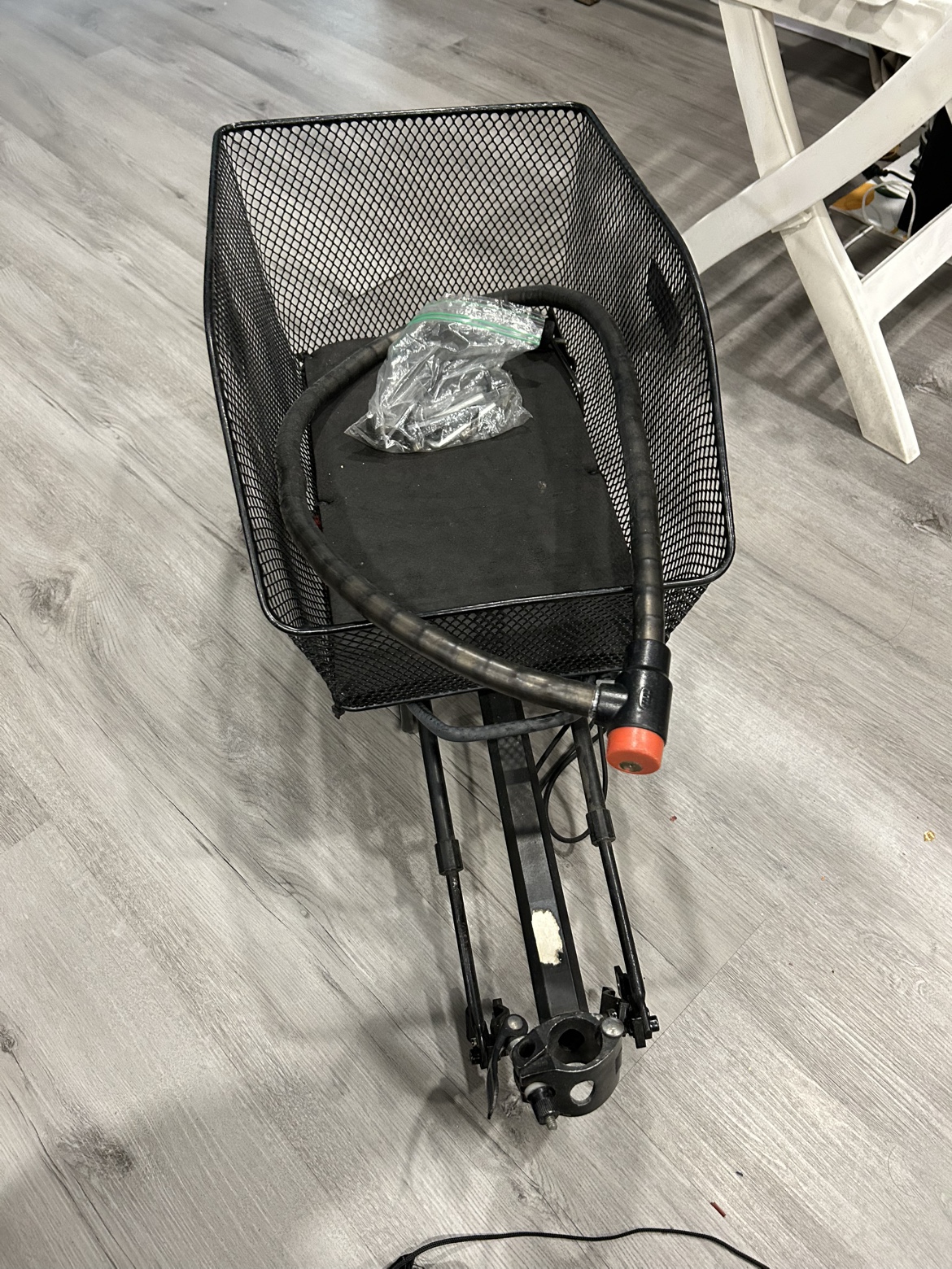 Bike Accessories: Light, Mirror, Basket, Lock - photo 2