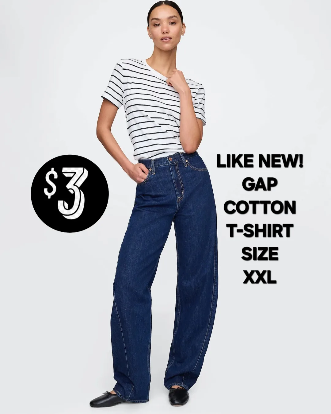 GAP Cotton T-shirt  - LIKE NEW! thumbnail