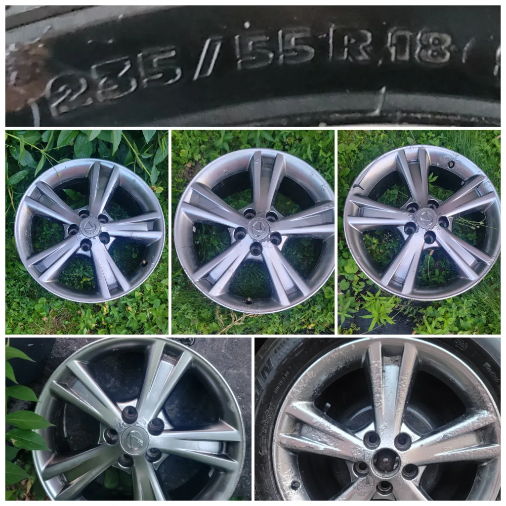 18" lexus rims(×5) thumbnail