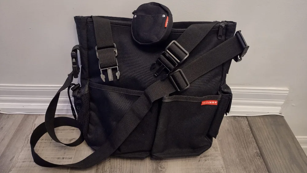 Skip Hop Black Diaper Bag thumbnail