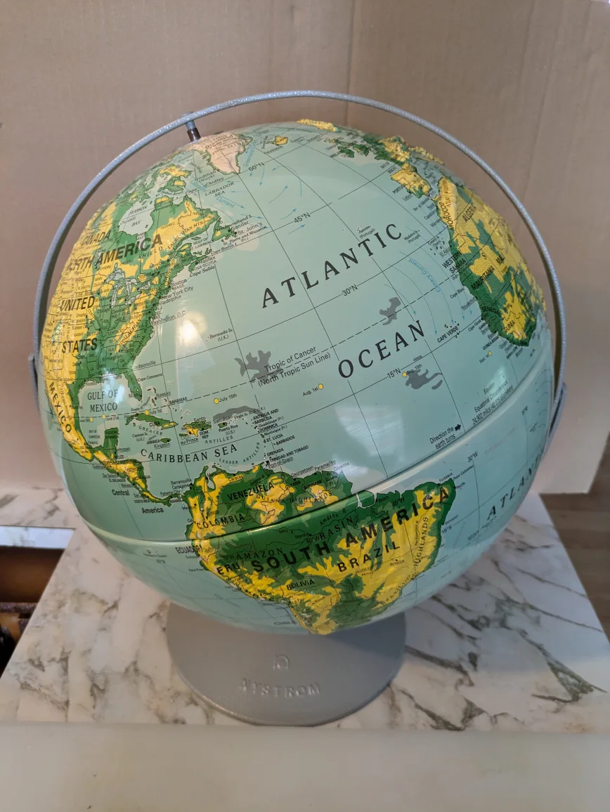 Nystrom Globe Sculptural and Dual Rotating Axis , 1995 image indicator(5)