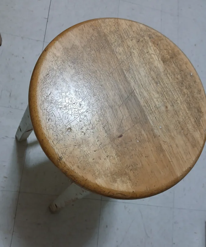 Wooden Stool  2 pieces 🥕 thumbnail