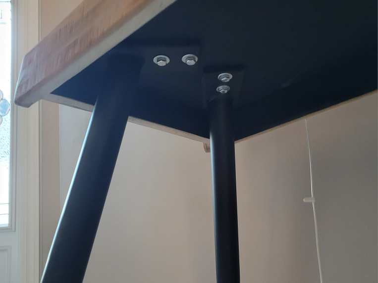 Table legs. Black metal.🇨🇦 - photo 2