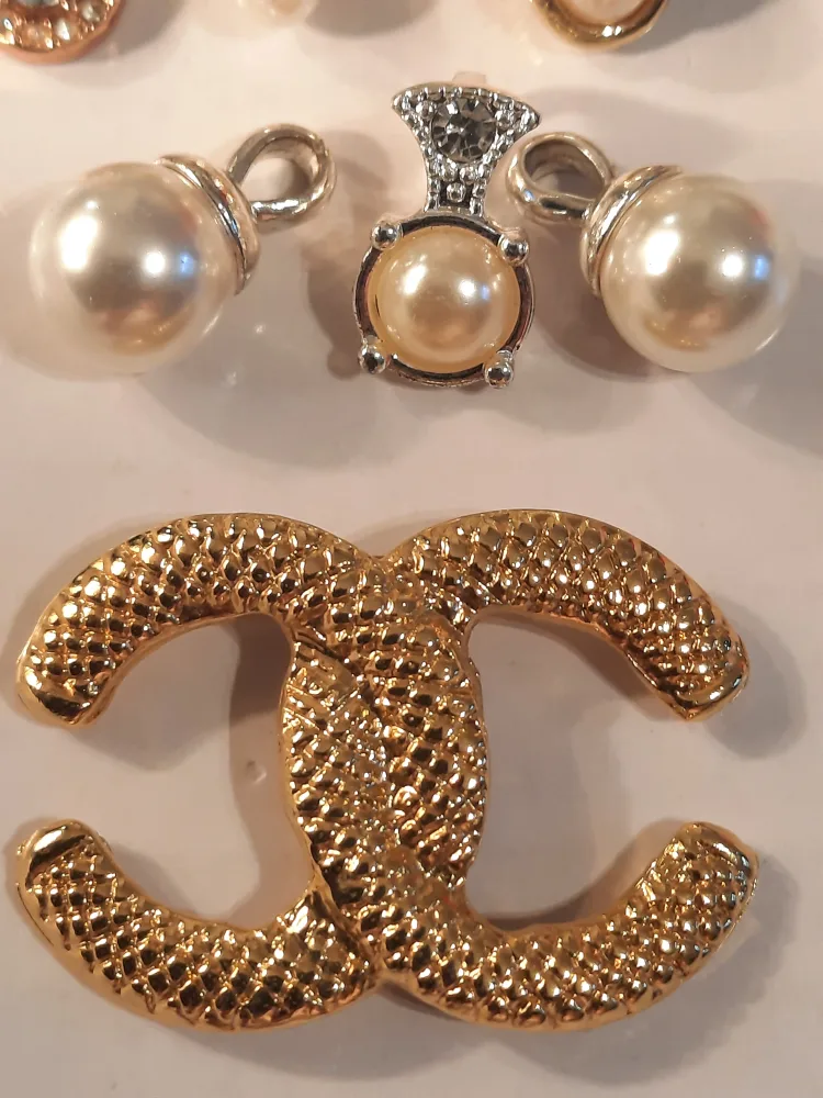 Chanel Style Pendants - Gold Tone set others image indicator(5)