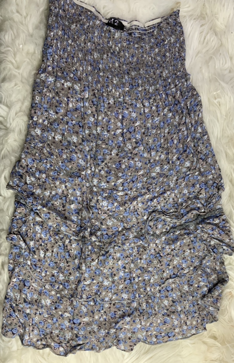 Medium length skirt or tops