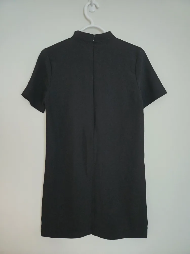 Revamped Black Mini Dress - Size XS image indicator(3)