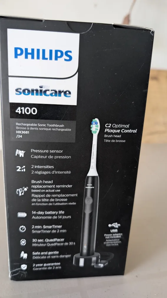 Philips Sonicare 4100 Rechargeable Toothbrush - New in Box! thumbnail