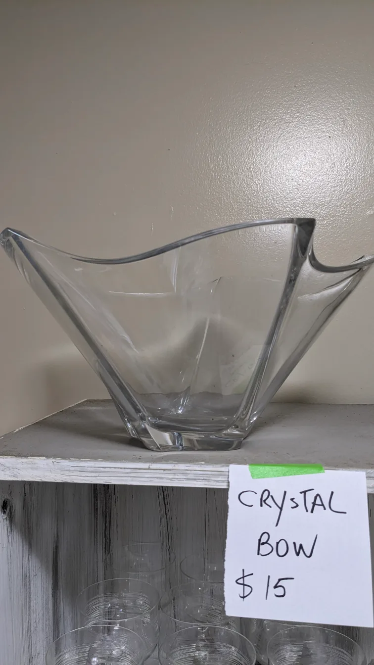 Crystal Bowl - $15 thumbnail