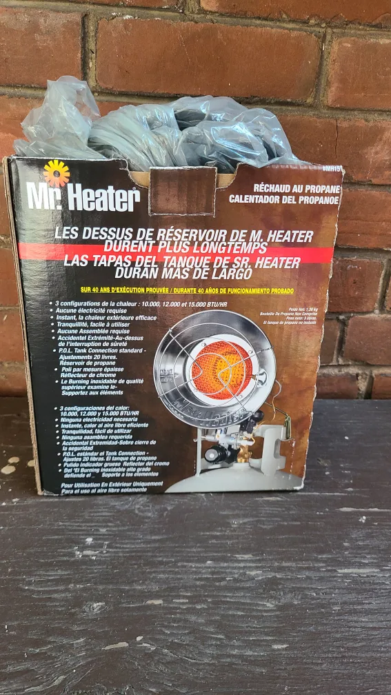 Mr. Heater MH15T Propane Heater - Like New! image indicator(2)